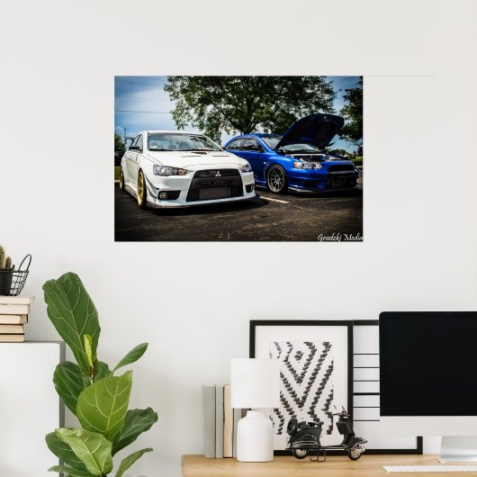 Evolution Showdown Poster (Heimbüro)