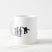 evolution skateboard kaffeetasse (Vorderseite Links)