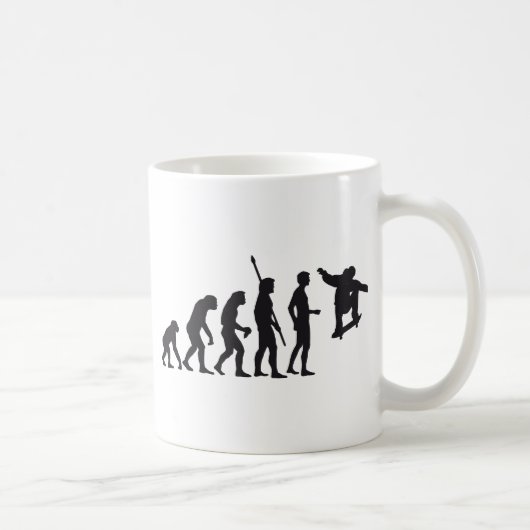 evolution skateboard kaffeetasse (Rechts)