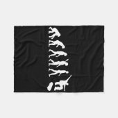 Evolution Skateboarding Fleecedecke (Vorderseite (Horizontal))