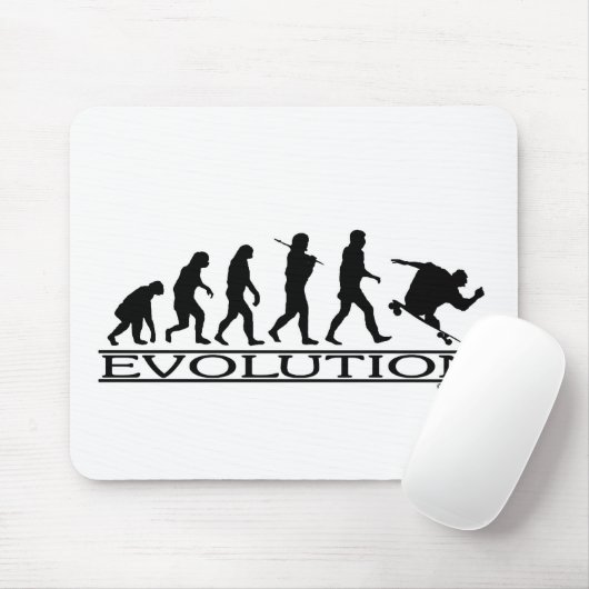 Evolution - Skateboarding - Mann Mousepad (Mit Mouse)