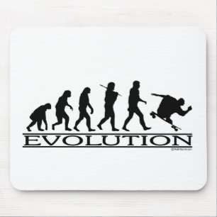 Evolution - Skateboarding - Mann Mousepad