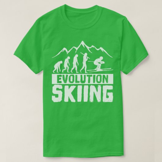 Evolution Ski T-Shirt (Design vorne)