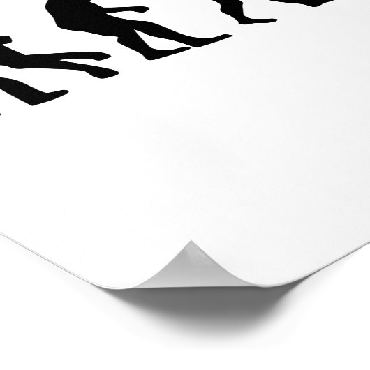 Evolution Skisprung Poster (Ecke)