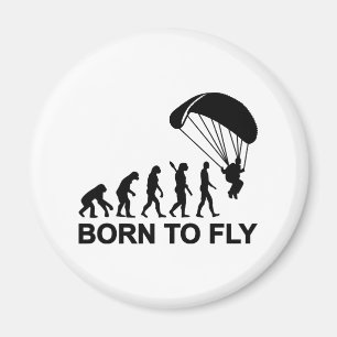 Evolution Skydiving geboren zu fliegen Magnet