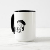 Evolution Skydiving Tasse (Vorderseite Links)