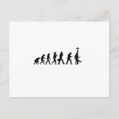 Evolution Smartphone - Funny Motive Postkarte (Vorderseite)