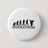 Evolution - Snowboarding Button (Vorderseite)