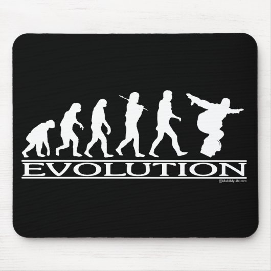 Evolution - Snowboarding Mousepad (Vorne)
