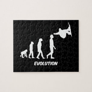 Evolution Snowboarding Puzzle