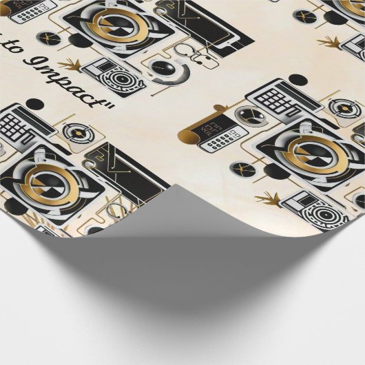 "Evolution Spectrum" Geschenkpapier (Ecke)