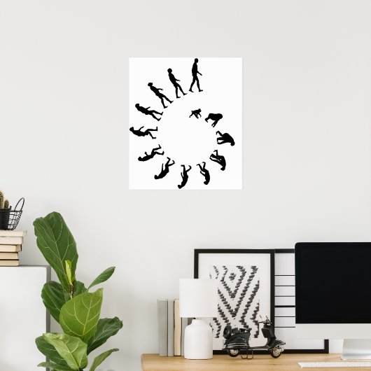 Evolution Spiral Poster (Heimbüro)