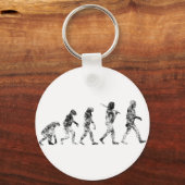 Evolution Standard - Wolken Schlüsselanhänger (Vorderseite)