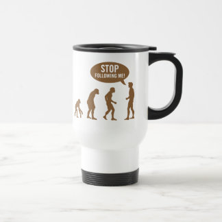 Evolution - stoppen Sie, mir zu folgen! Reisebecher
