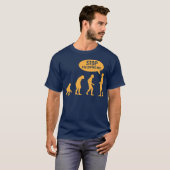 Evolution - stoppen Sie, mir zu folgen! T-Shirt (Vorne ganz)
