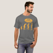 Evolution - stoppen Sie, mir zu folgen! T-Shirt (Vorne ganz)