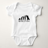 Evolution Surfer Baby Strampler (Vorderseite)