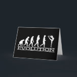 Evolution - Tanz Karte<br><div class="desc">Tanzen ist der Beweis,  wie weit wir gekommen sind!</div>