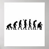 Evolution Tattoo artist Poster (Vorne)