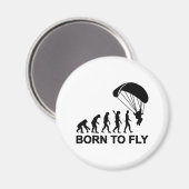Evolution Tauchen geboren fliegen Magnet (Vorderseite/Rückseite)