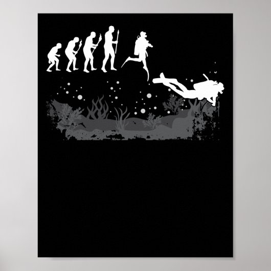 Evolution Tauchen Poster (Vorne)