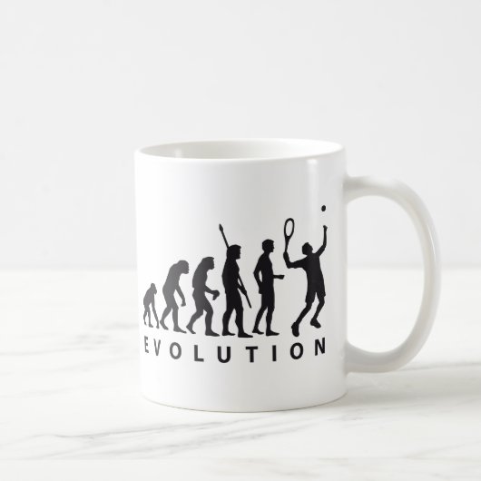 evolution tennis kaffeetasse (Rechts)
