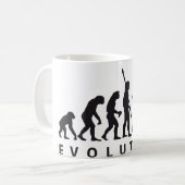 evolution tennis kaffeetasse (Vorderseite Links)
