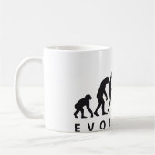 evolution tennis kaffeetasse (Links)