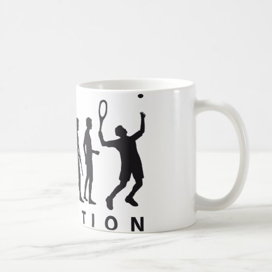 evolution tennis kaffeetasse (Rechts)