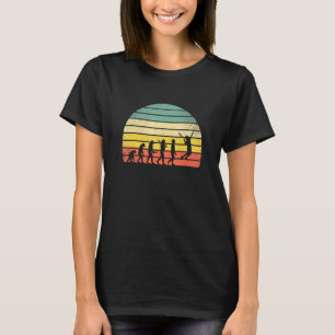 Evolution Tennis Niedlich I Liebe Rasen Tennis T-Shirt