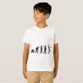 evolution tennis player T-Shirt (Vorne ganz)