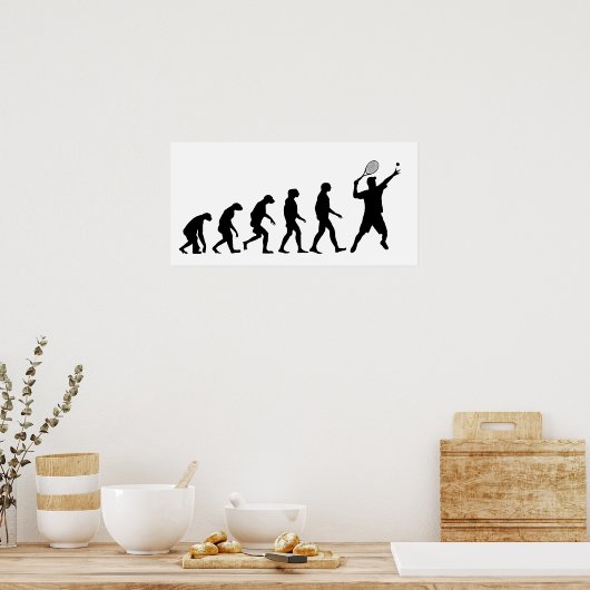 Evolution Tennis Poster (Küche)