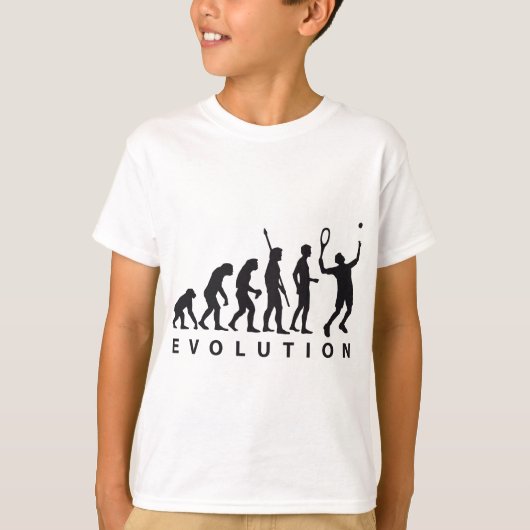 evolution tennis T-Shirt (Vorderseite)