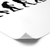 Evolution Tennisspieler Poster (Ecke)