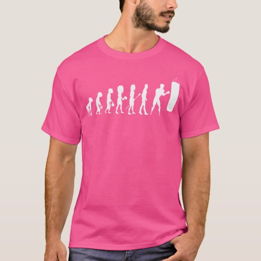 Evolution Thai Boxing Gloves Boxer Fighting K T-Shirt (Vorderseite)