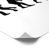 Evolution Tierärztin Poster (Ecke)