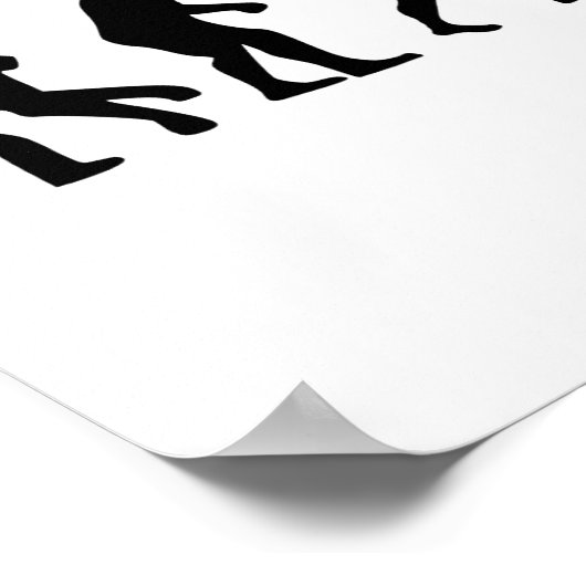 Evolution Tierärztin Poster (Ecke)