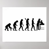 Evolution Tierärztin Poster (Vorne)