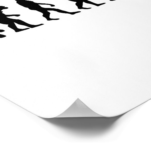 Evolution Tischtennisplatte Poster (Ecke)