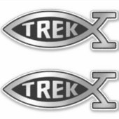 Evolution - Treppe x 2 Aufkleber (Vorderseite)