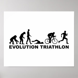Evolution-Triathlon Poster