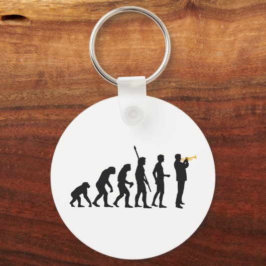 Evolution Trompete Schlüsselanhänger (Vorderseite)