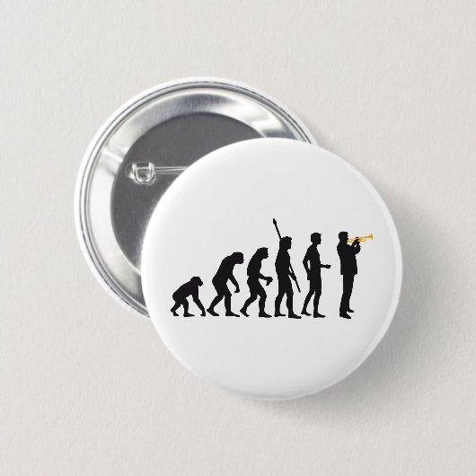 evolution trumpet player button (Vorne & Hinten)