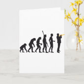 evolution trumpet player karte (Gelbe Blume)