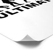 Evolution Ultimate Frisbee Poster (Ecke)