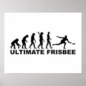 Evolution Ultimate Frisbee Poster (Vorne)
