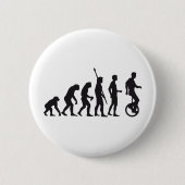 evolution unicycle button (Vorderseite)