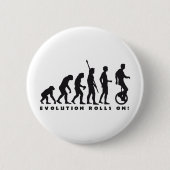 evolution unicycle button (Vorderseite)