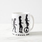 evolution unicycle kaffeetasse (VorderseiteRechts)