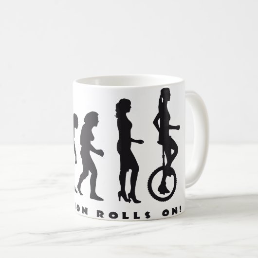 evolution unicycle kaffeetasse (VorderseiteRechts)